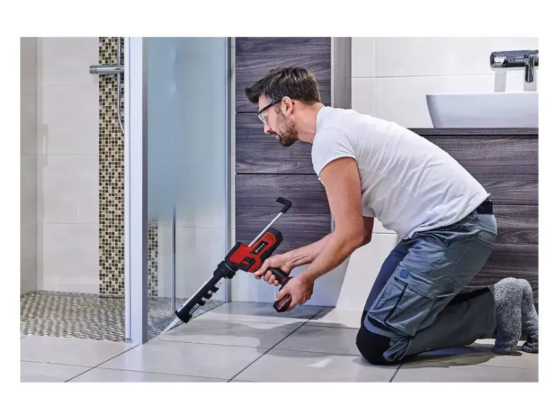 Pistola per silicone a batteria Einhell TE-SG 18/10 Li-Solo cartucce 310ml 2000N