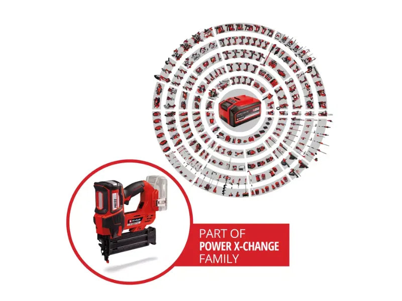 Chiodatrice a batteria Einhell FIXETTO 18/50 N Power X-Change 60 colpi/min LED