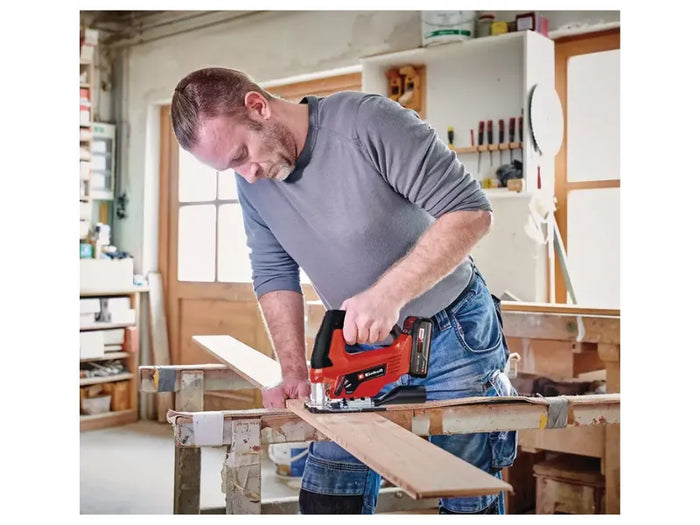 Seghetto alternativo a batteria TC-JS 18 Li Einhell senza batteria e carica