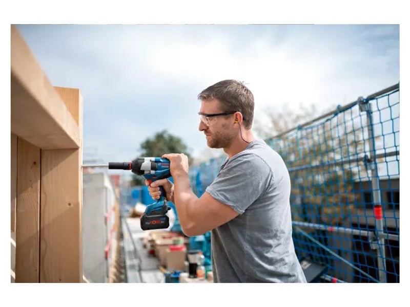 Avvitatore massa battente batteria GDS 18V-1050 H Professional Bosch 3/4 con kit