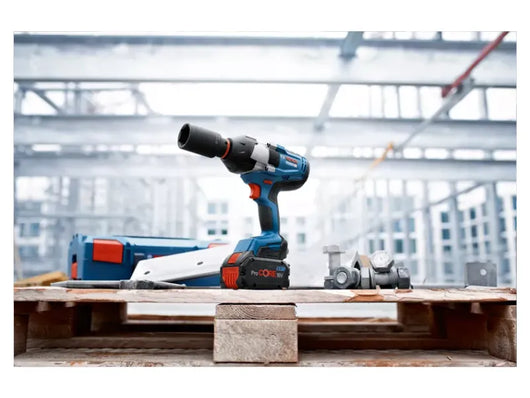 Avvitatore massa battente batteria GDS 18V-1050 H Professional Bosch 3/4 con kit