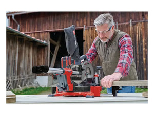 Troncatrice a batteria Einhell TE-SM 36/210 Li - Solo tagli angolari e obliqui