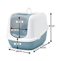 Beeztees Nestor Jumbo - 2XLettiera per Gatti, Blu