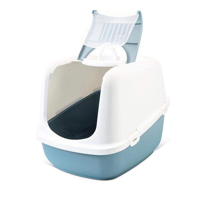 Beeztees Nestor Jumbo - 2XLettiera per Gatti, Blu