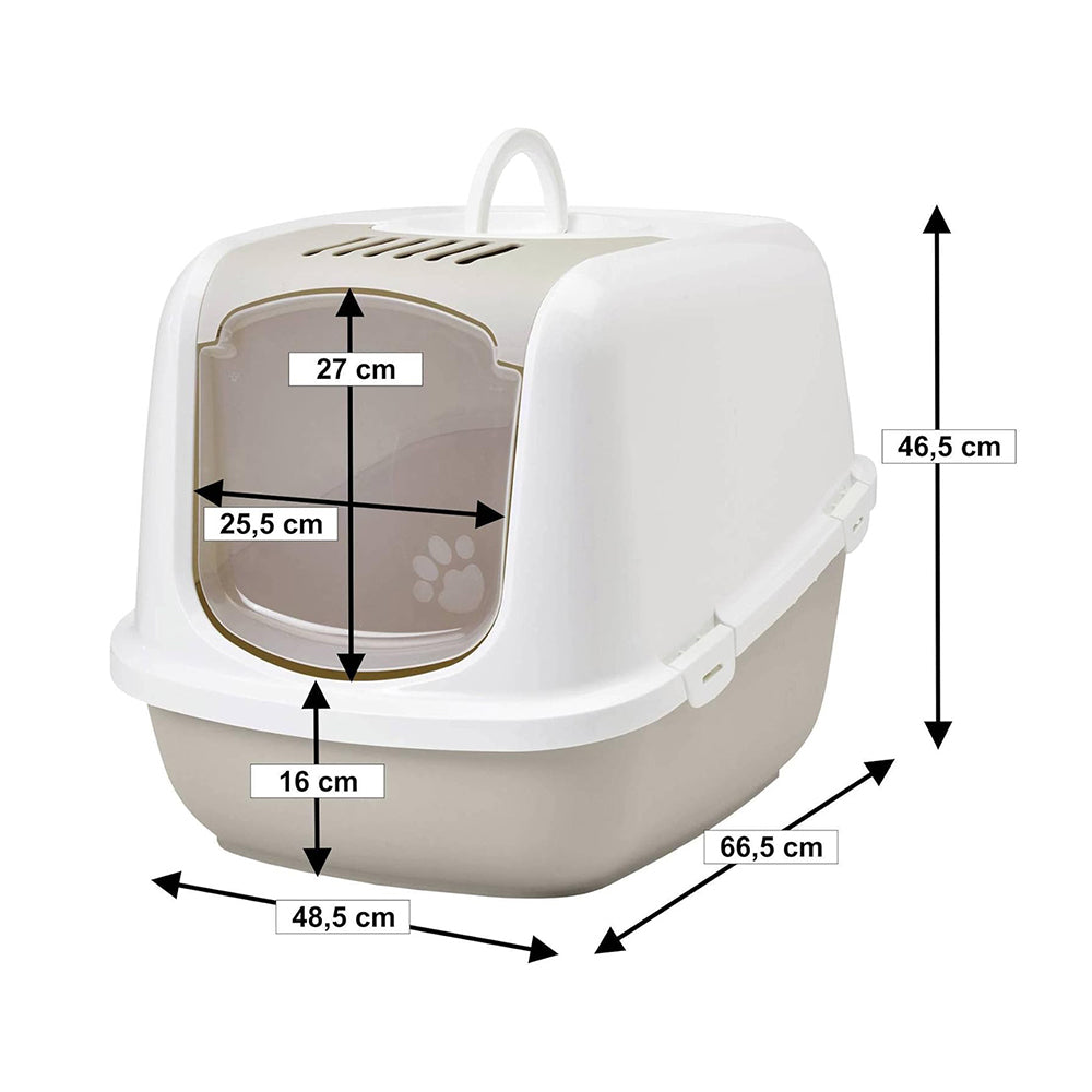 Beeztees Nestor Jumbo - Lettiera per Gatti, Beige, Confezione da 2