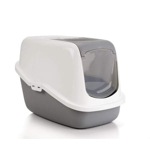 Toilette Nestor per Gatti - Con Coperchio e Accesso Facile