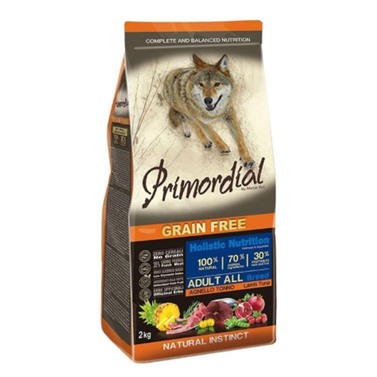 Primordial Grain free cane adulto All Breeds Tonno e Agnello 12kg