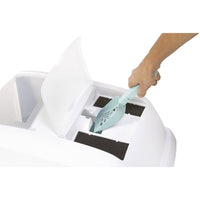 Imac Lettiera Maddy White Tortora - Toilette Chiusa per Gatti di Taglia Grande