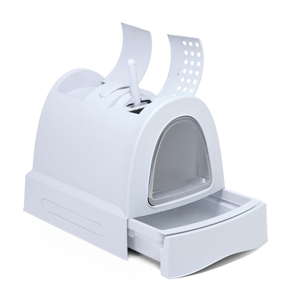 Imac Hygienic Tray Sandbox Zuma – Lettiera per Gatti (Nera) 40 x 56 x 42,6 cm,