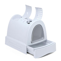 Imac Hygienic Tray Sandbox Zuma – Lettiera per Gatti (Nera) 40 x 56 x 42,6 cm,