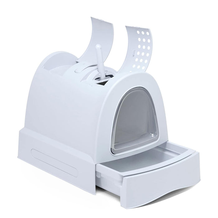 Imac Hygienic Tray Sandbox Zuma – Lettiera per Gatti (Nera) 40 x 56 x 42,6 cm,