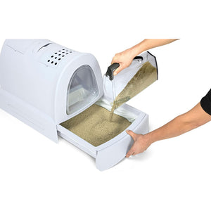 Imac Hygienic Tray Sandbox Zuma – Lettiera per Gatti (Nera) 40 x 56 x 42,6 cm,