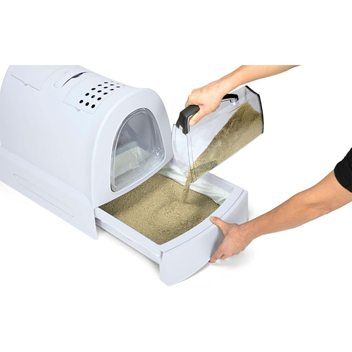 Imac Hygienic Tray Sandbox Zuma – Lettiera per Gatti (Nera) 40 x 56 x 42,6 cm,