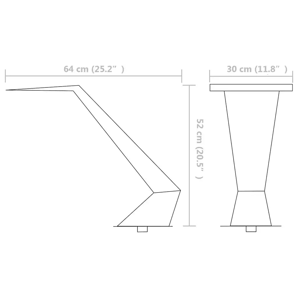Fontana per Piscina in Acciaio Inossidabile 64x30x52 cm Argento 43694