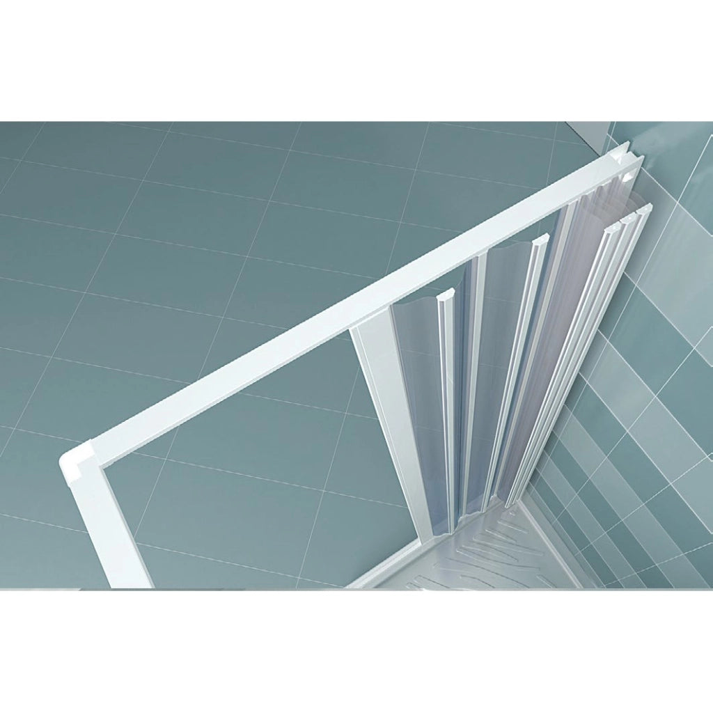 BOX DOCCIA ESTENSIBILE IN PVC 60/70X80/90XH185CM.