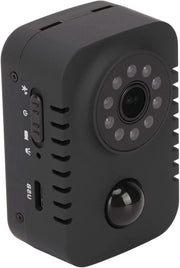 Mini Camera a mano portatile - 1080P HD - Campo visivo ampio - Mini Camera PIR con attacco posteriore - Batteria 1200mAh - Visibilità notturna automatica