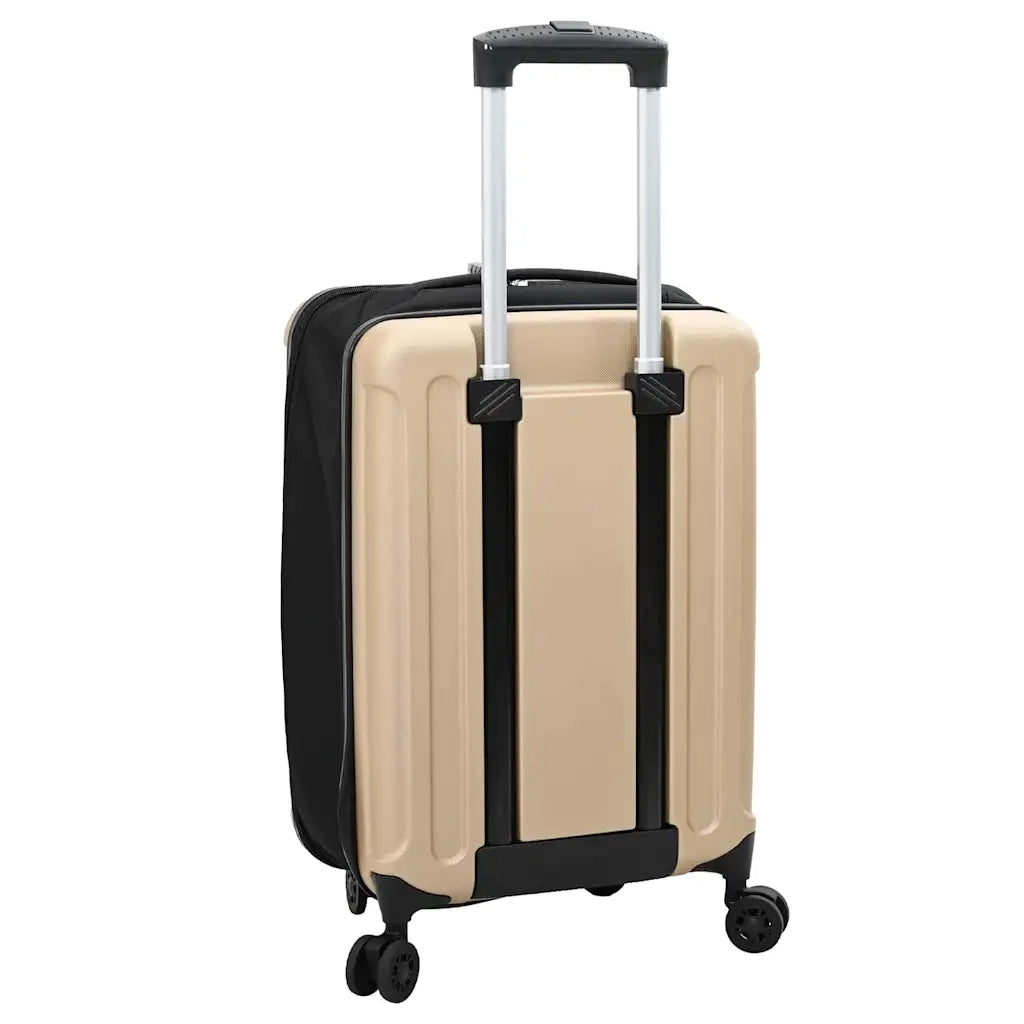 Valigia con blocco Champagne 34 x 23 x 55.5 cm Plastica ABS CFW7641862