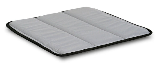 Cuscino trapuntato impermeabile AIO FACTORY 50x50 cm, cuscino da giardino grigio scuro