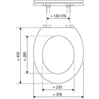 Sedile wc adatto, 40506 5 b01ddar0si