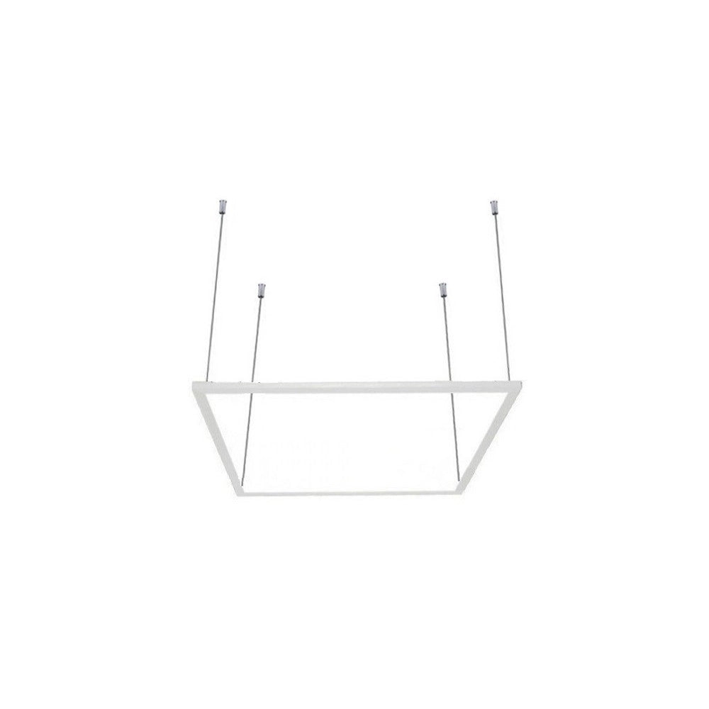 Trade Shop - Pannello Led Telaio Luminoso Cornice 60x60 Cm 48 W 5700lm Lampadario Sospensione Tot -