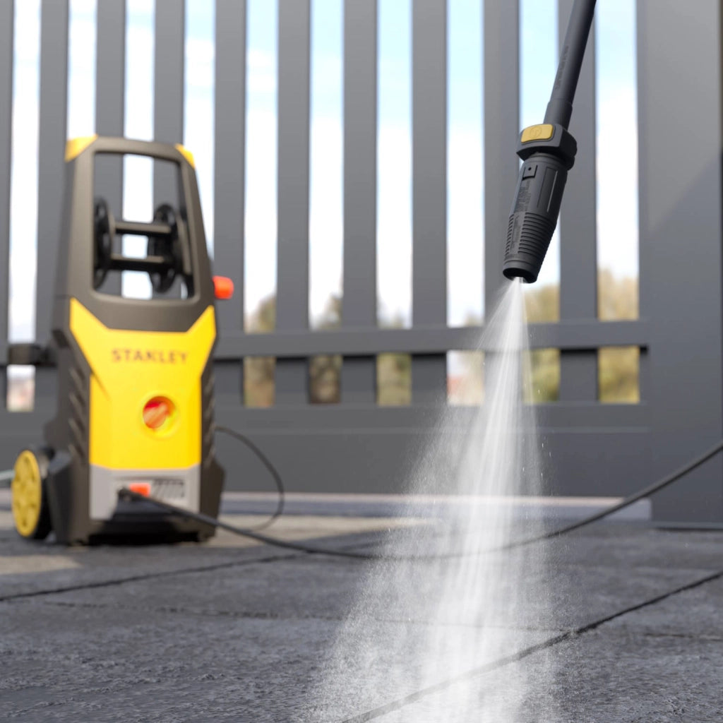 Idropulitrice ad Alta Pressione STANLEY SXPW19BX (1900W, Pressione 150 bar, Portata 440 l/h) con Patio Cleaner e Spazzola Fissa