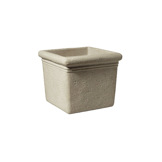 VASO QUADRO POROSO AGRIGENTO 35X35XH33CM COLOR TUF