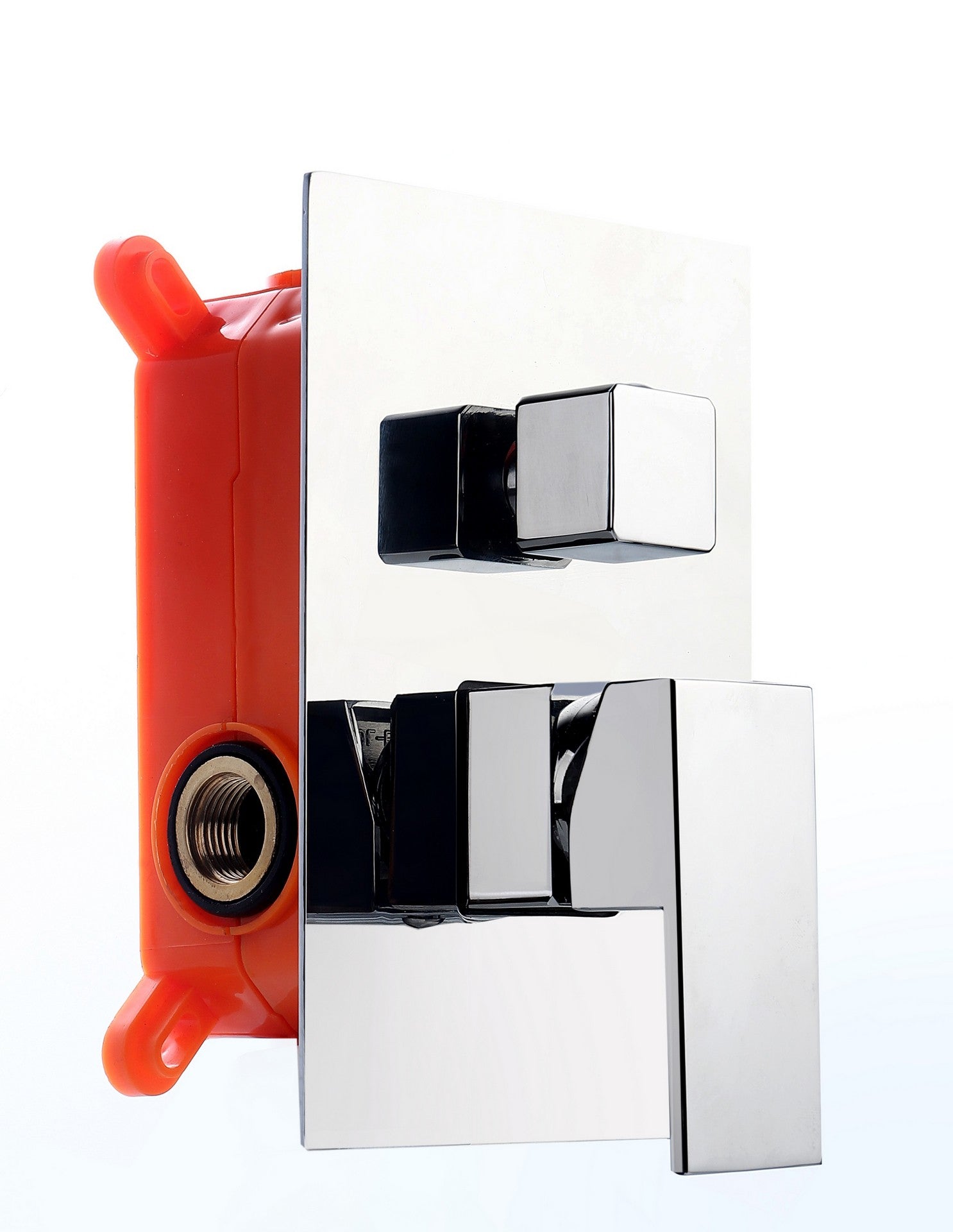 Miscelatore doccia incasso doccia quadrato con deviatore