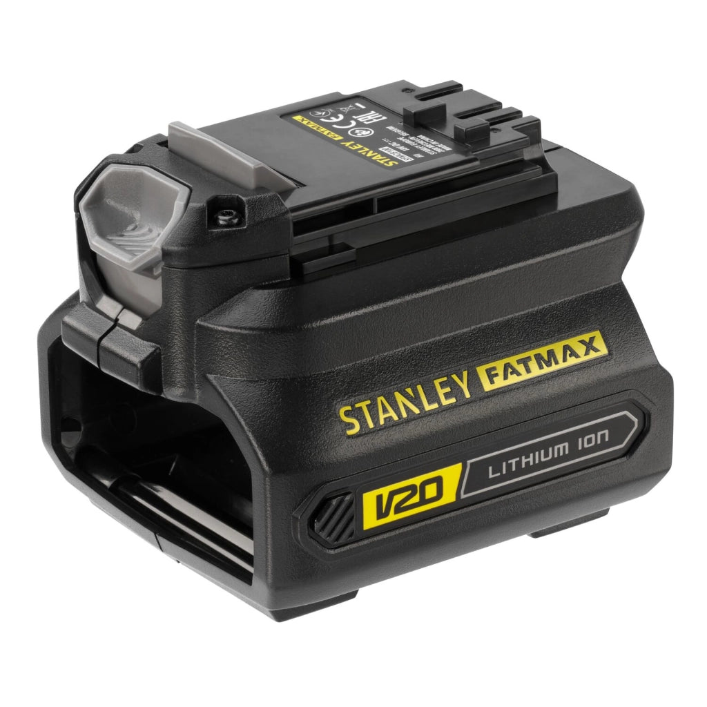 Stanley Fatmax SFMCB100-XJ – Adattatore batterie 18 V V20 per utensili FATMAX