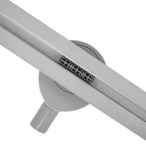 Canalina Di Scarico Rea Filo Nickel Brush 80