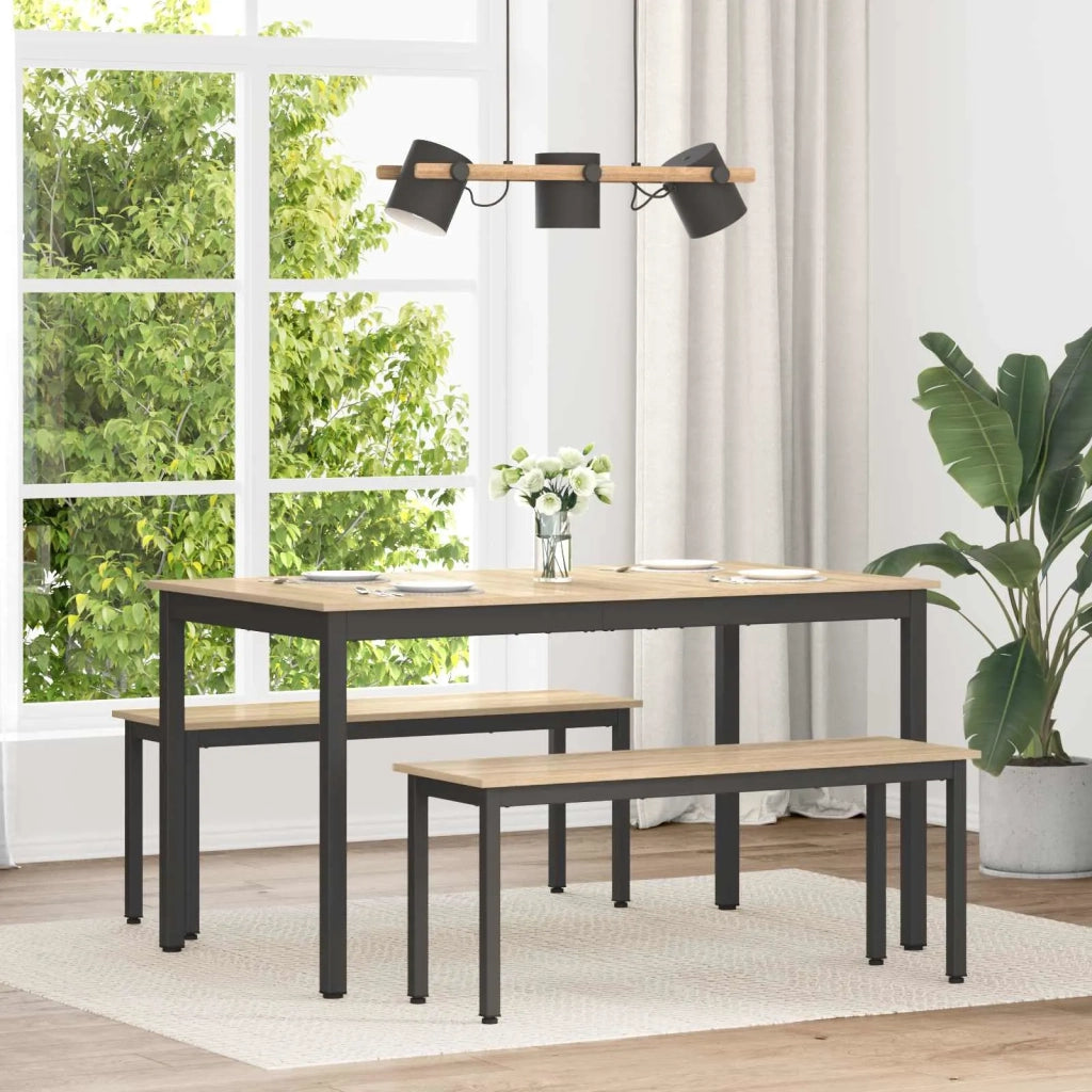 Tavoli da pranzo 140 x 80 x 75 cm METALLO