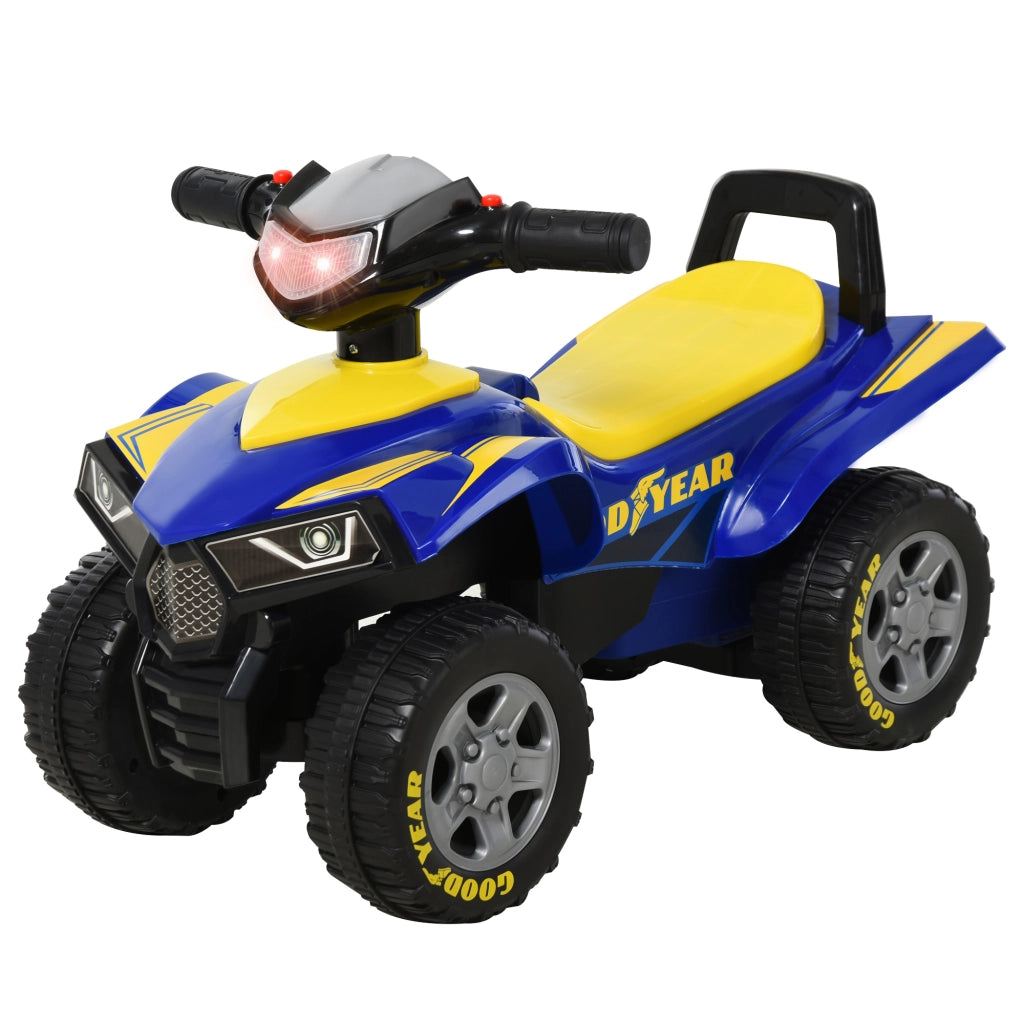 Quad Correpasillos per Bambini con Licenza GOODYEAR ¨C Zephmum ¨C Blu 60x31x42 cm