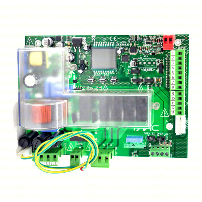 SCHEDA ELETTRONICA E844 3PH FAAC 202073 AUTOMAZIONE MOTORIDUTTORE 400V 844