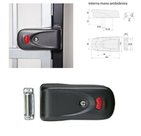 ELETTROSERRATURA ELETTRO SERRATURA SERRATURE CISA ELETTRIKA 1A731 c/ PULSANTE