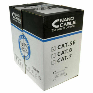 MATASSA 305 METRI CAVO DI RETE FTP CAT 5E SCHERMATO LAN ETHERNET