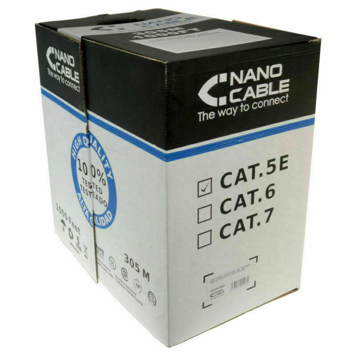 MATASSA 305 METRI CAVO DI RETE FTP CAT 5E SCHERMATO LAN ETHERNET