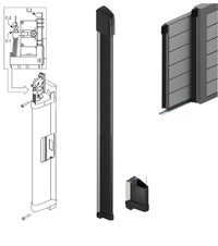 COSTA 170 CM MECCANICA SICUREZZA PER AUTOMAZIONE CANCELLO CANCELLI SCORREVOLI
