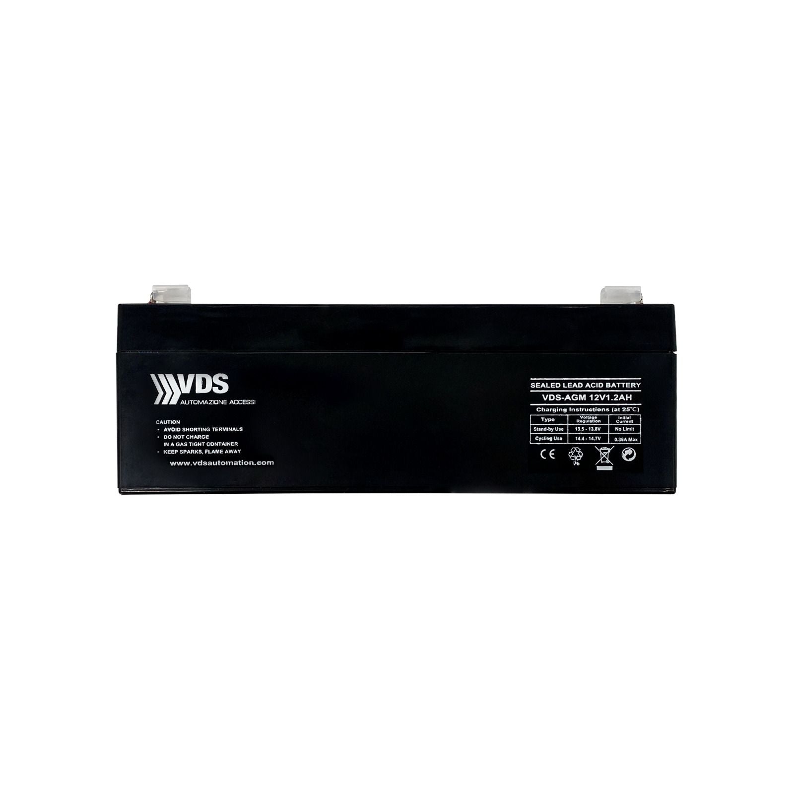 BATTERIA BATTERIE RICARICABILE 2.3AH 2.3 AH 12V PER ANTIFURTI ALLARMI