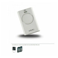 TELECOMANDO FAAC XT2 433Mhz SLH BICANALE BIANCO 787007 RADIOCOMANDO ORIGINALE 2