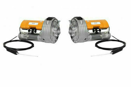 AUTOMAZIONE SERRANDA MOTORE KIT 2 MOTORI ACM DA 170KG GARAGE SARACINESCA + FRENO