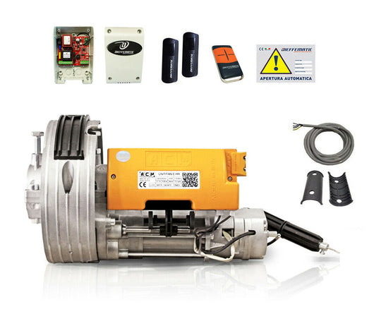 KIT MOTORE SERRANDA GARAGE ELETTROFRENO 170KG COMPATIBILE CON FAAC R180 RL 200