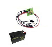 SET PACCO BATTERIE BATTERIA TAMPONE + CARICABATTERIA EKOS M2 12V DIEFFEMATIC