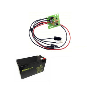 SET PACCO BATTERIE BATTERIA TAMPONE + CARICABATTERIA EKOS M2 12V DIEFFEMATIC