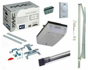 FAAC DOLPHIN KIT AUTOMAZIONE PORTA GARAGE BASCULANTE CONTRAPPESI + GUIDA 2.6 MT