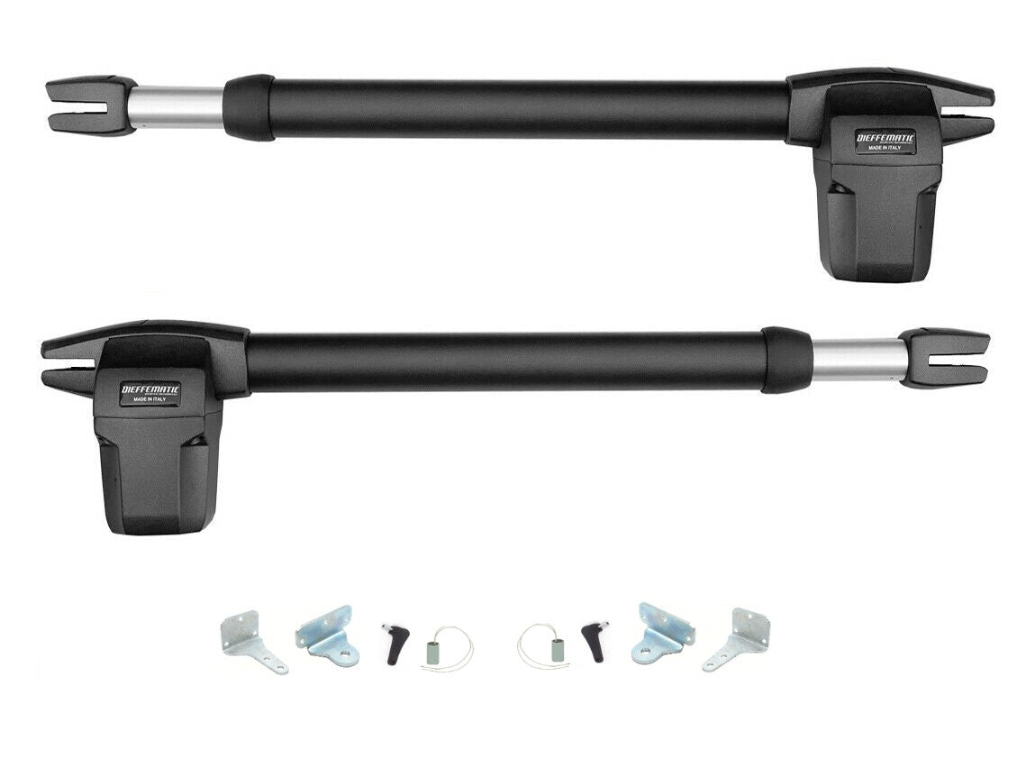 COPPIA PISTONI CANCELLO BATTENTE DESTRO SINISTRO MOTORE 220 230V BHR CORSA 300