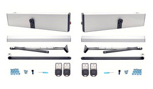 APRIPORTA APRI PORTE MOTORIZZATO INGRESSO AUTOMATICO BATTENTE 2 ANTE 230V