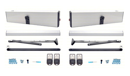 APRIPORTA APRI PORTE MOTORIZZATO INGRESSO AUTOMATICO BATTENTE 2 ANTE 230V