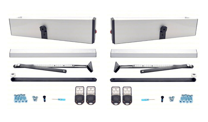 APRIPORTA APRI PORTE MOTORIZZATO INGRESSO AUTOMATICO BATTENTE 2 ANTE 230V