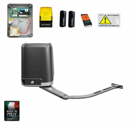 KIT AUTOMAZIONE CANCELLO 1 ANT BATTENTE BRACCIO ARTICOLATO 24V SNODO AUTOMATISMO