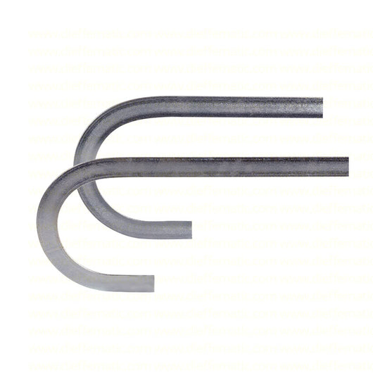 COPPIA BRACCI CURVI PER 1 MOTORE PORTA BASCULANTE GARAGE BASIC BAZER 755754B