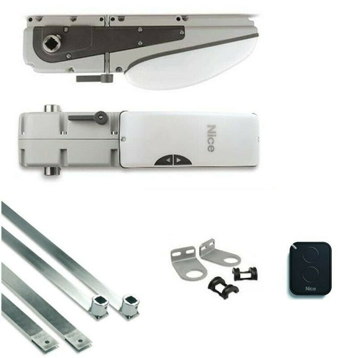 NICE TNLKCE TEN KIT SET PORTA PORTE BASCULANTI DEBORDANTI NON DEBORDANTI SNODATE